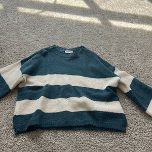 Womens striped sweater